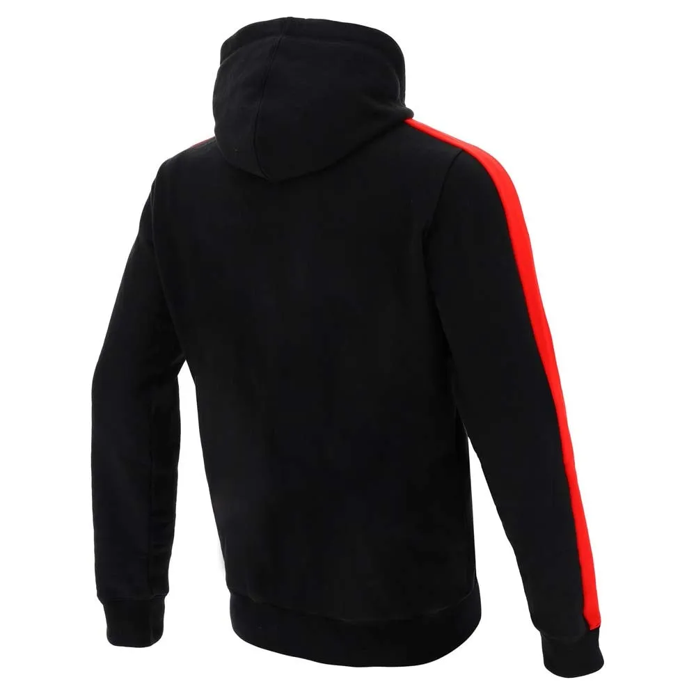 2020-2021 Wales Full Zip Cotton Hooded Sweatshirt (Black)