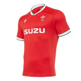 2020-2021 Wales Home Poly Replica Rugby Shirt