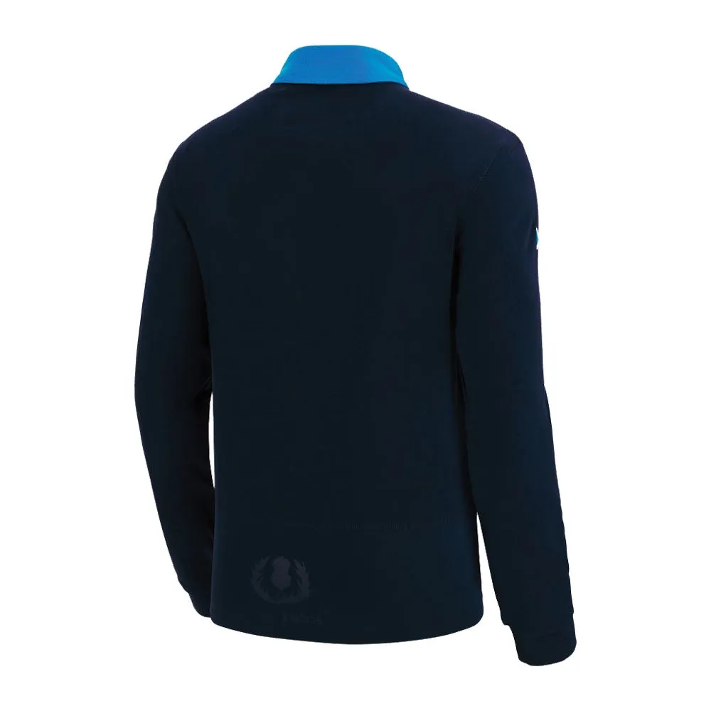2022-2023 Scotland Home Cotton LS Rugby Shirt