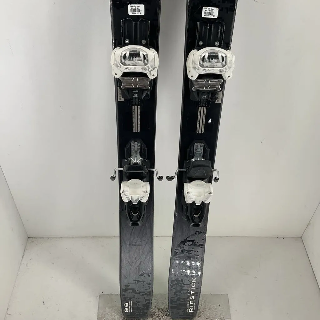 2023 Elan Ripstick 96 Black Edition w/ Tyrolia Attack 11 Demo Bindings