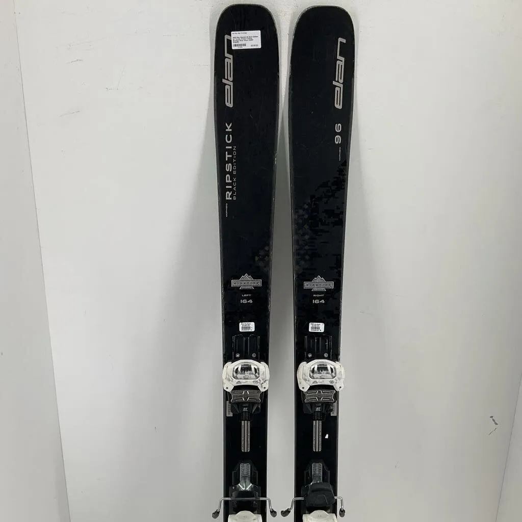 2023 Elan Ripstick 96 Black Edition w/ Tyrolia Attack 11 Demo Bindings