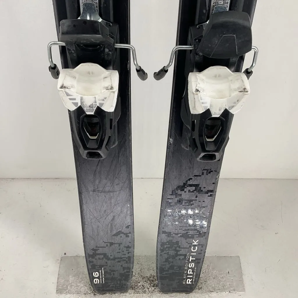 2023 Elan Ripstick 96 Black Edition w/ Tyrolia Attack 11 Demo Bindings