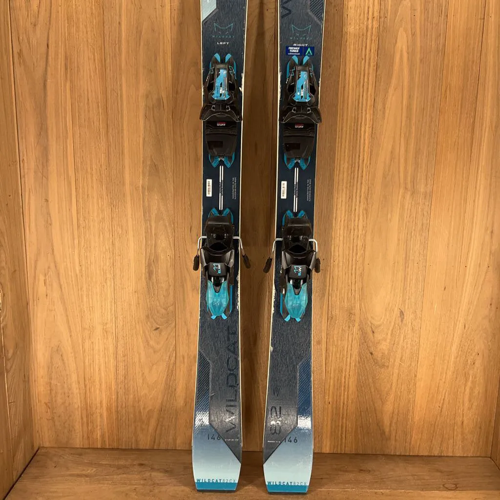 2023 Elan Women's Wildcat 82 XC W/ Elan ELW 11 Demo Bindings