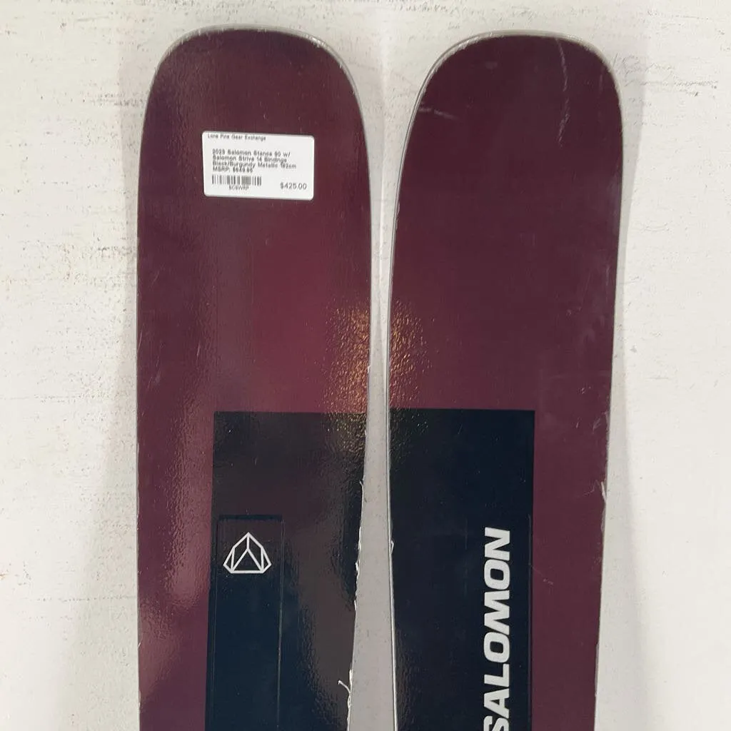 2023 Salomon Stance 90 w/ Salomon Strive 14 Bindings