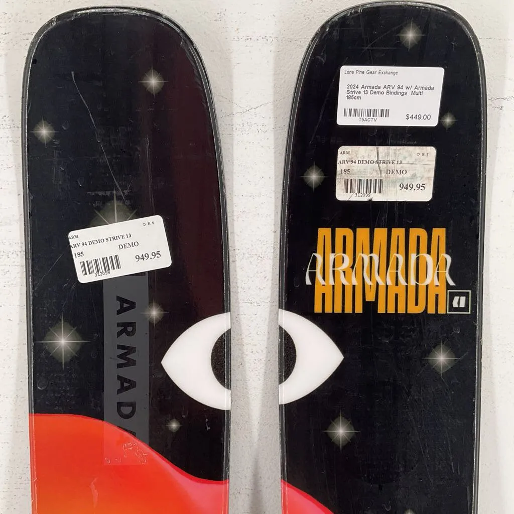2024 Armada ARV 94 w/ Armada Strive 13 Demo Bindings