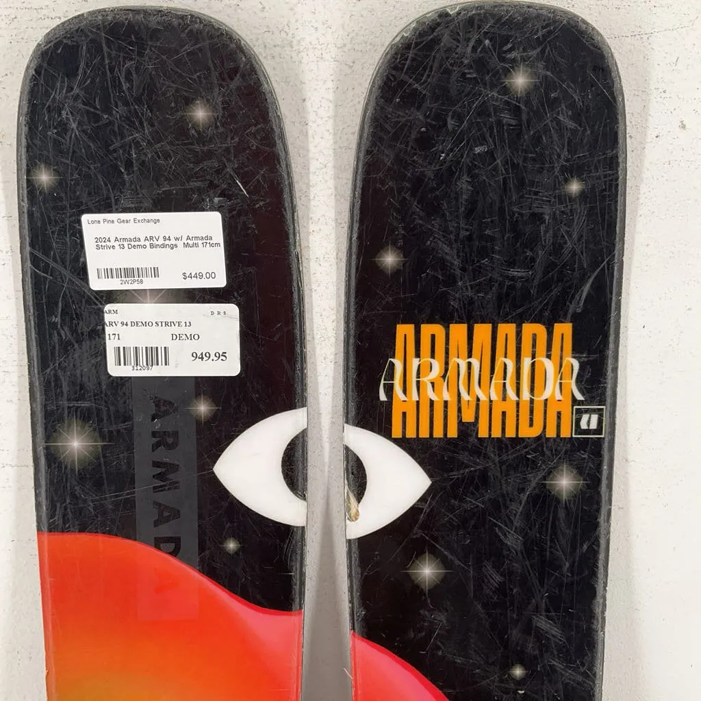 2024 Armada ARV 94 w/ Armada Strive 13 Demo Bindings