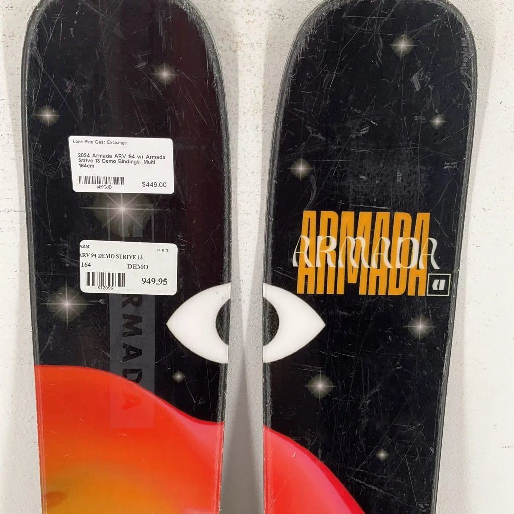 2024 Armada ARV 94 w/ Armada Strive 13 Demo Bindings