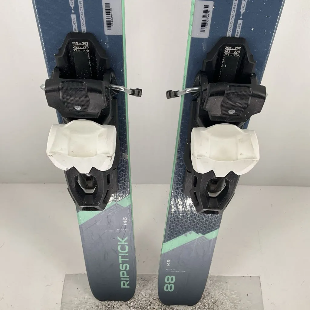 2024 Elan Ripstick 88 W w/ Elan Attack 11 Demo Bindings *Epoxied Top Sheet*