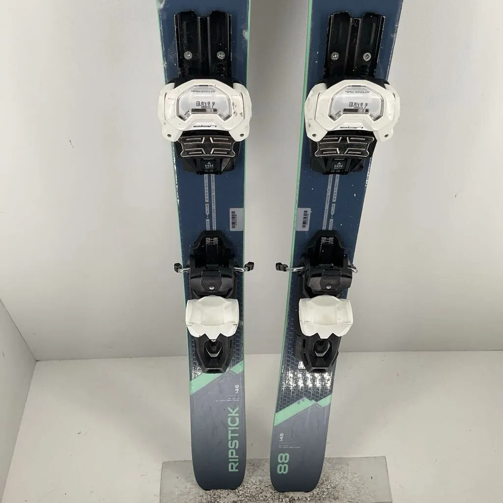 2024 Elan Ripstick 88 W w/ Elan Attack 11 Demo Bindings *Epoxied Top Sheet*