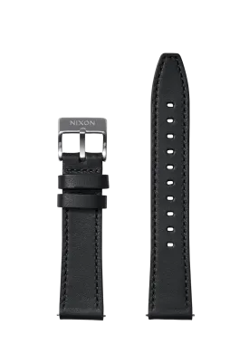 20mm Horween Leather Band - Black