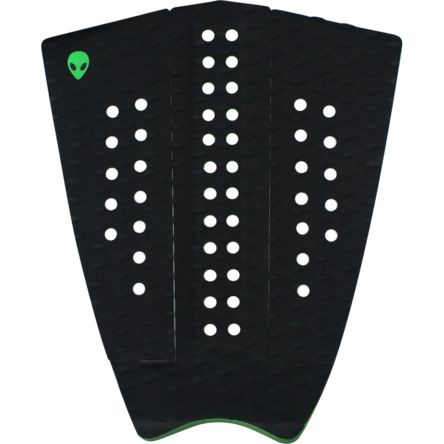 3 piece Sup/Longboard Tail Pad - Black