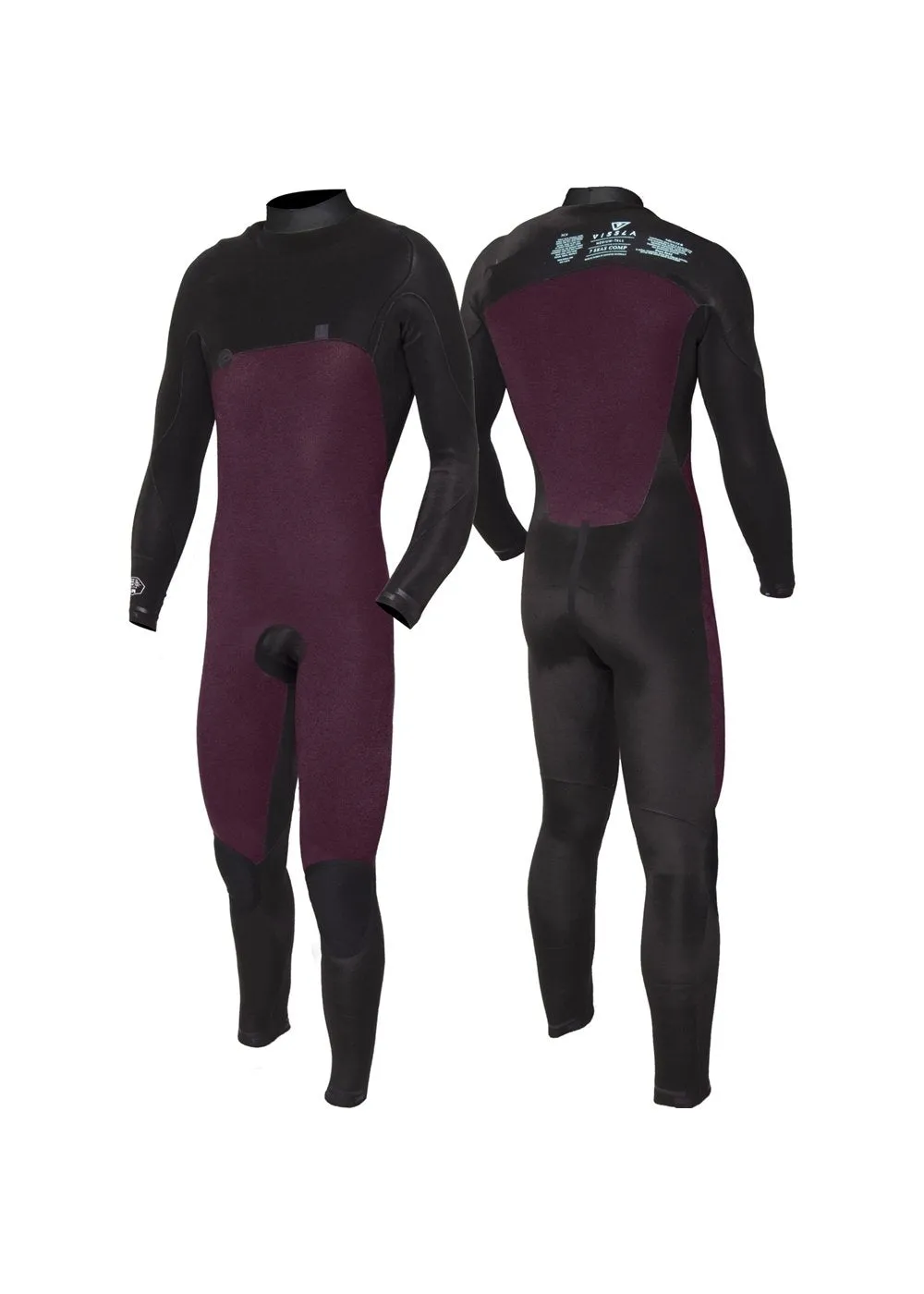 7 Seas Comp 4-3 Full Chest Zip, HRB