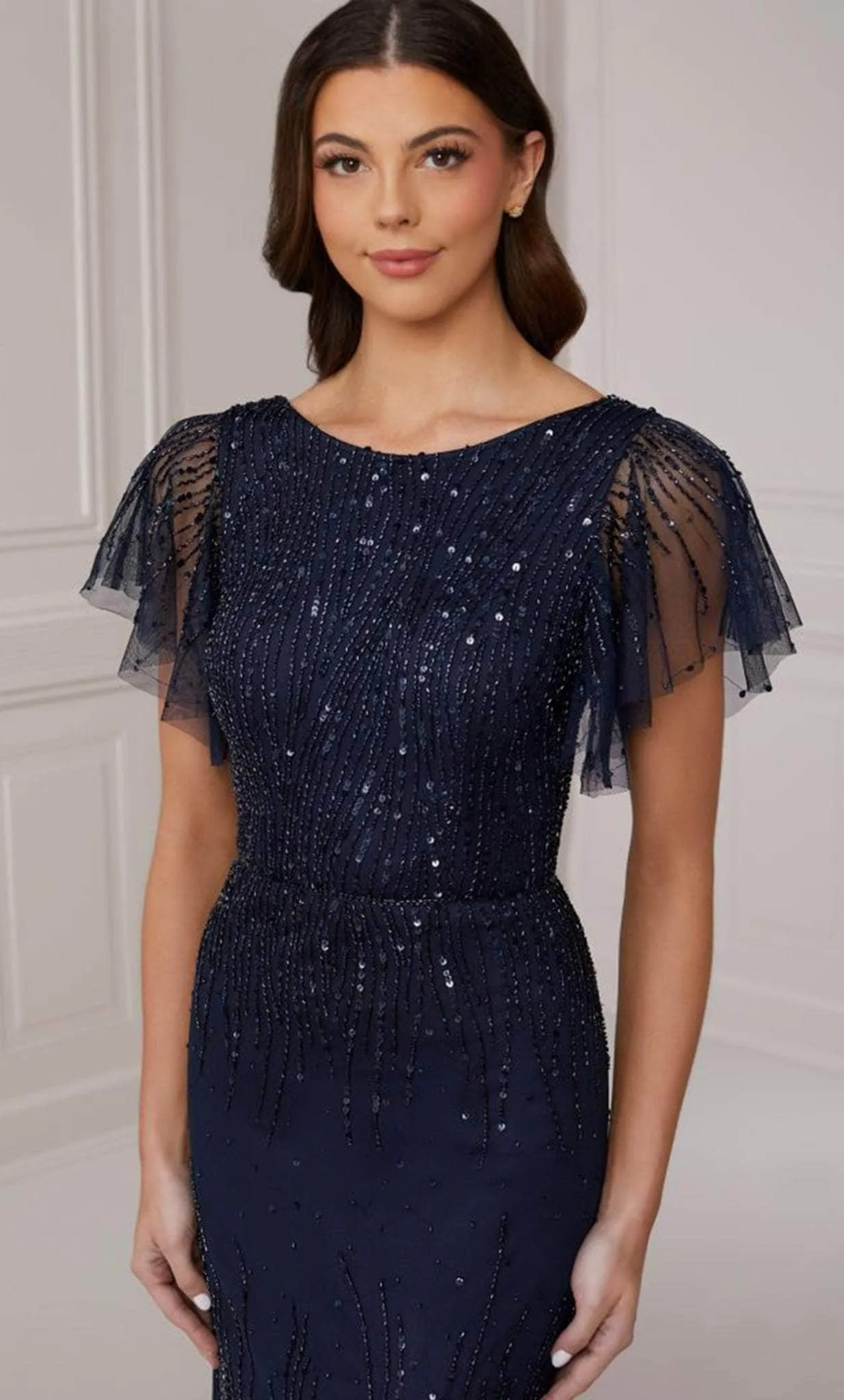 Adrianna Papell Platinum 40418 - Formal Full Length Evening Gown