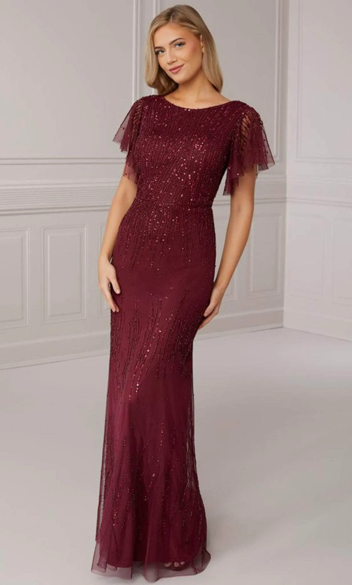 Adrianna Papell Platinum 40418 - Formal Full Length Evening Gown