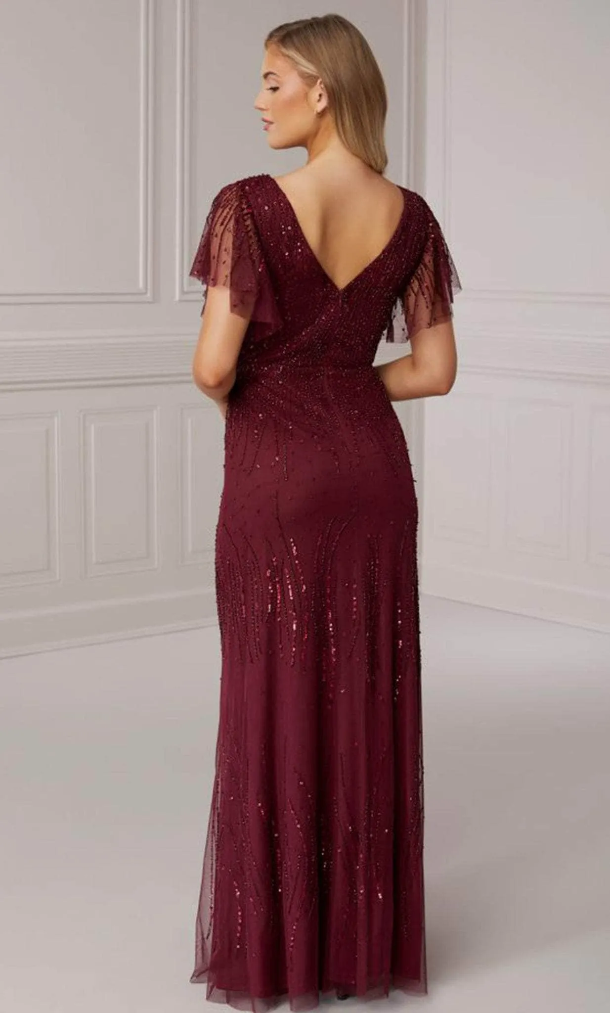 Adrianna Papell Platinum 40418 - Formal Full Length Evening Gown