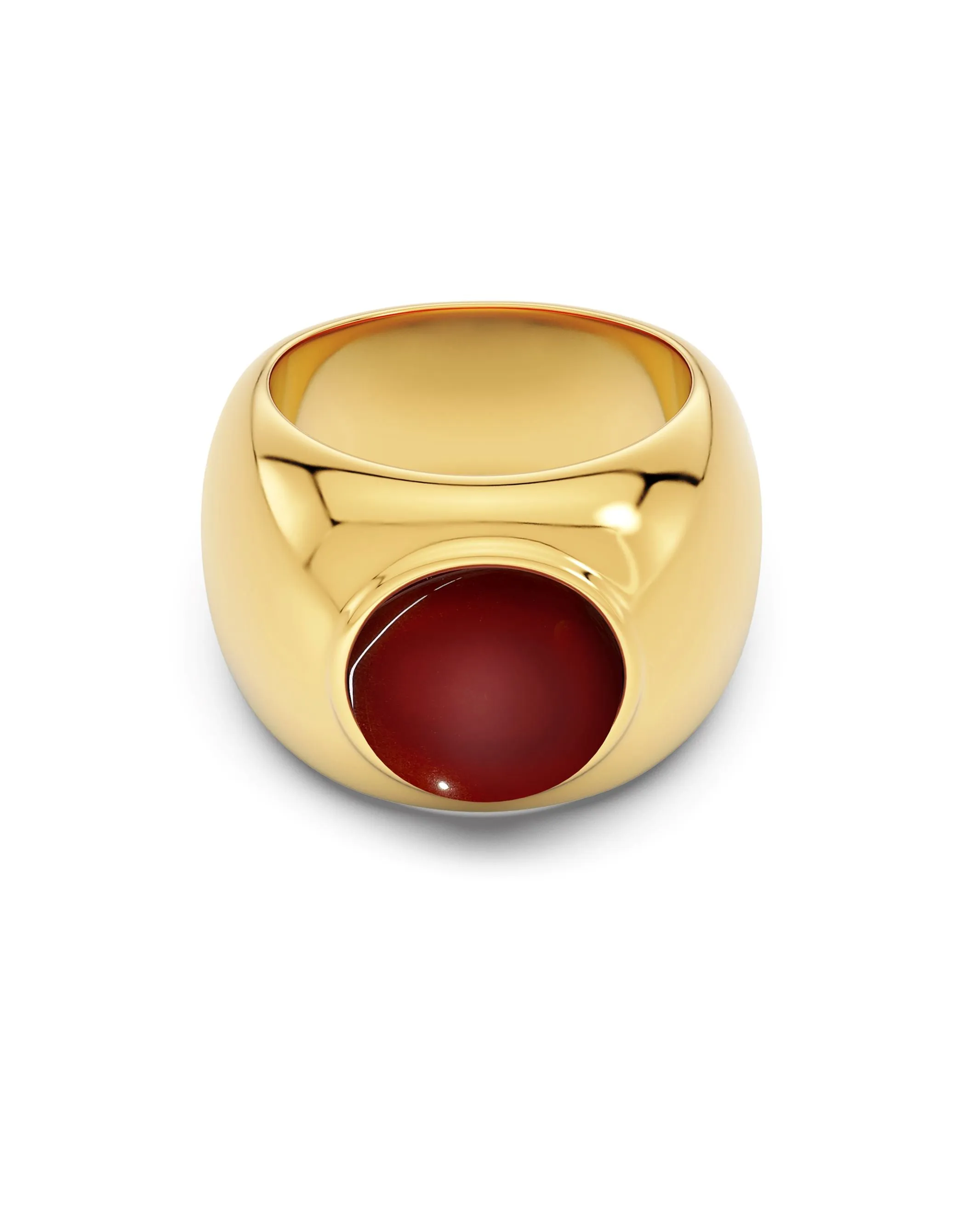 Agatha Ring Red Gold