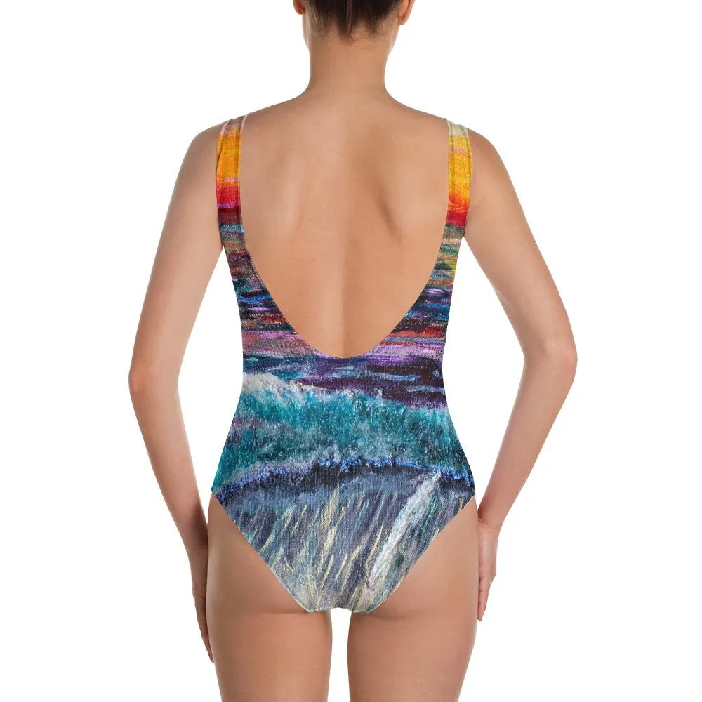 'All Creation Sings' One-Piece Swimsuit