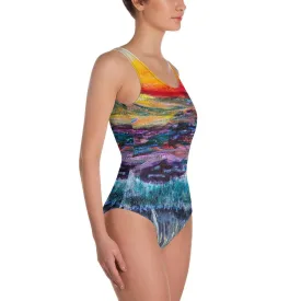 'All Creation Sings' One-Piece Swimsuit