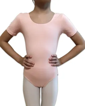 Arabesque Children's Uniform Short Sleeve Leotard
