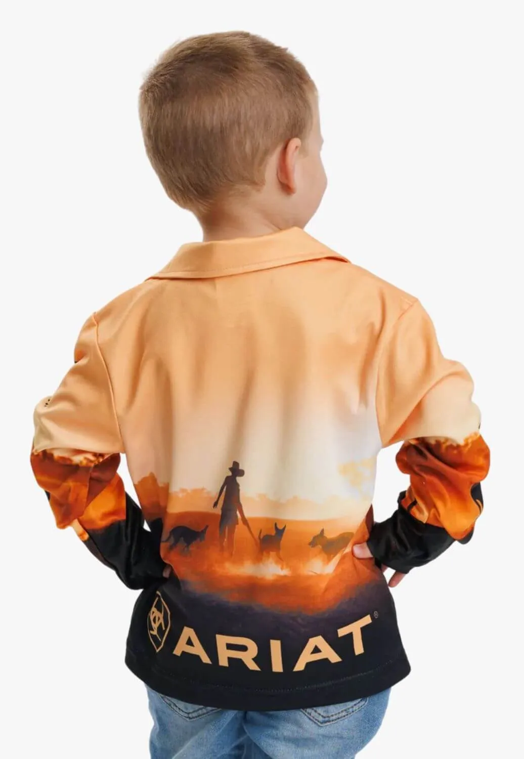 Ariat Kids Country Kids Fishing Shirt