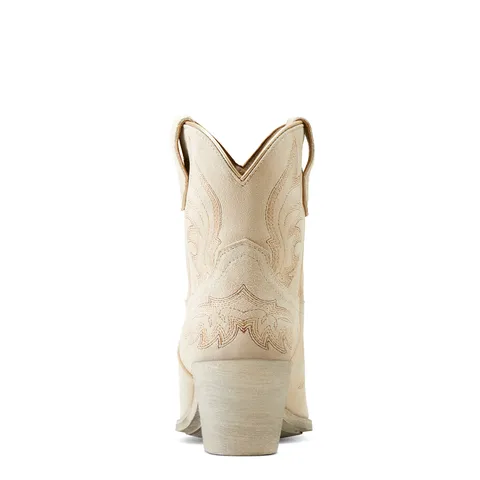 Ariat Women's Chandler White Suede 7" Western Boot