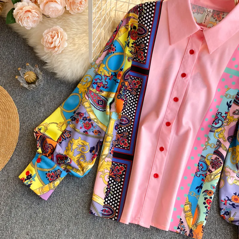 Armania Blouse and Skirt Set