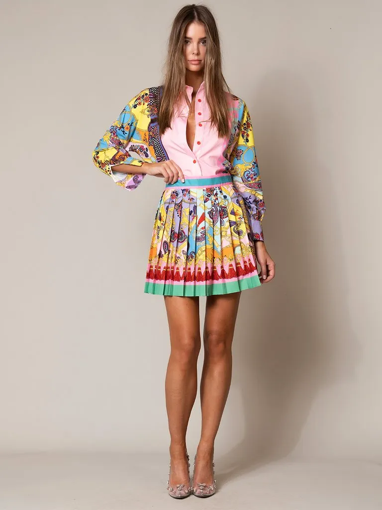 Armania Blouse and Skirt Set