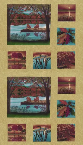 Autumn Reflections Panel