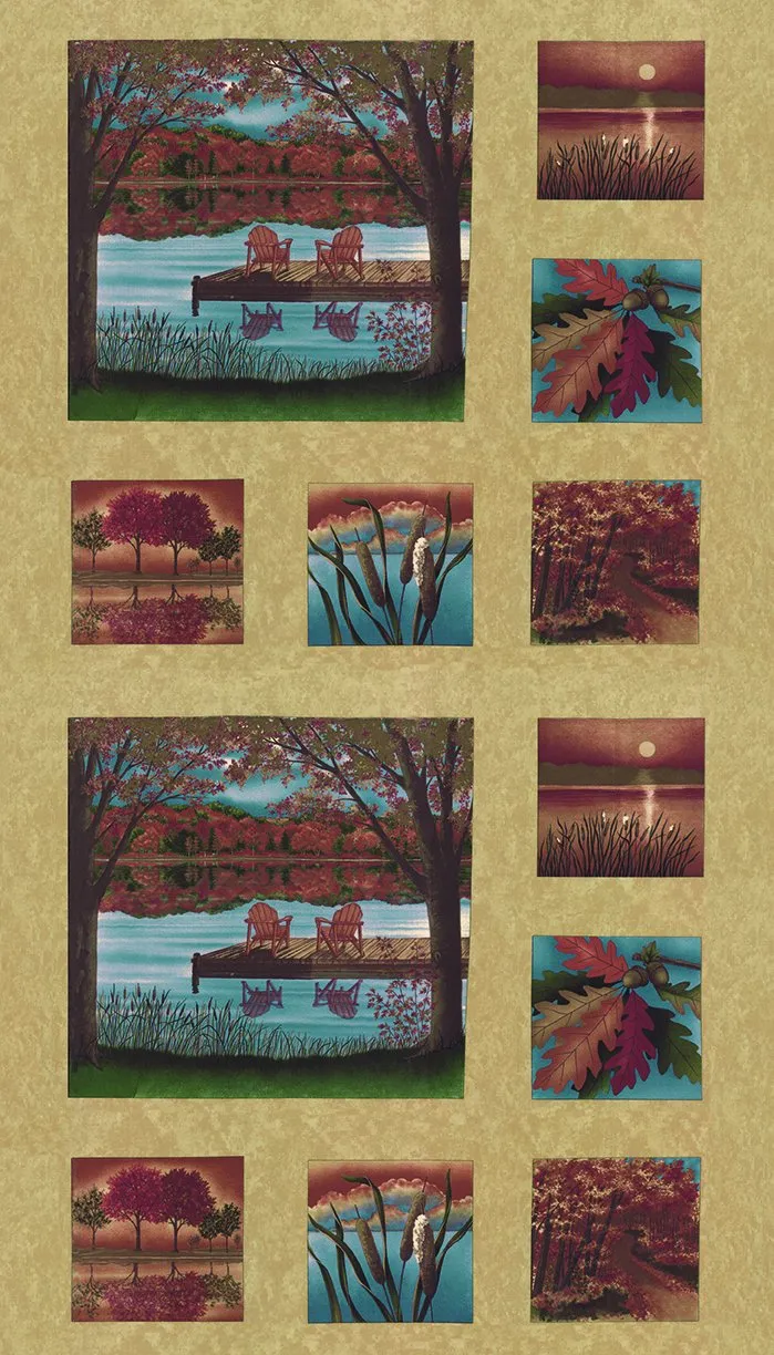 Autumn Reflections Panel