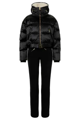 Aya Shearling & Down Tec Ski Suit