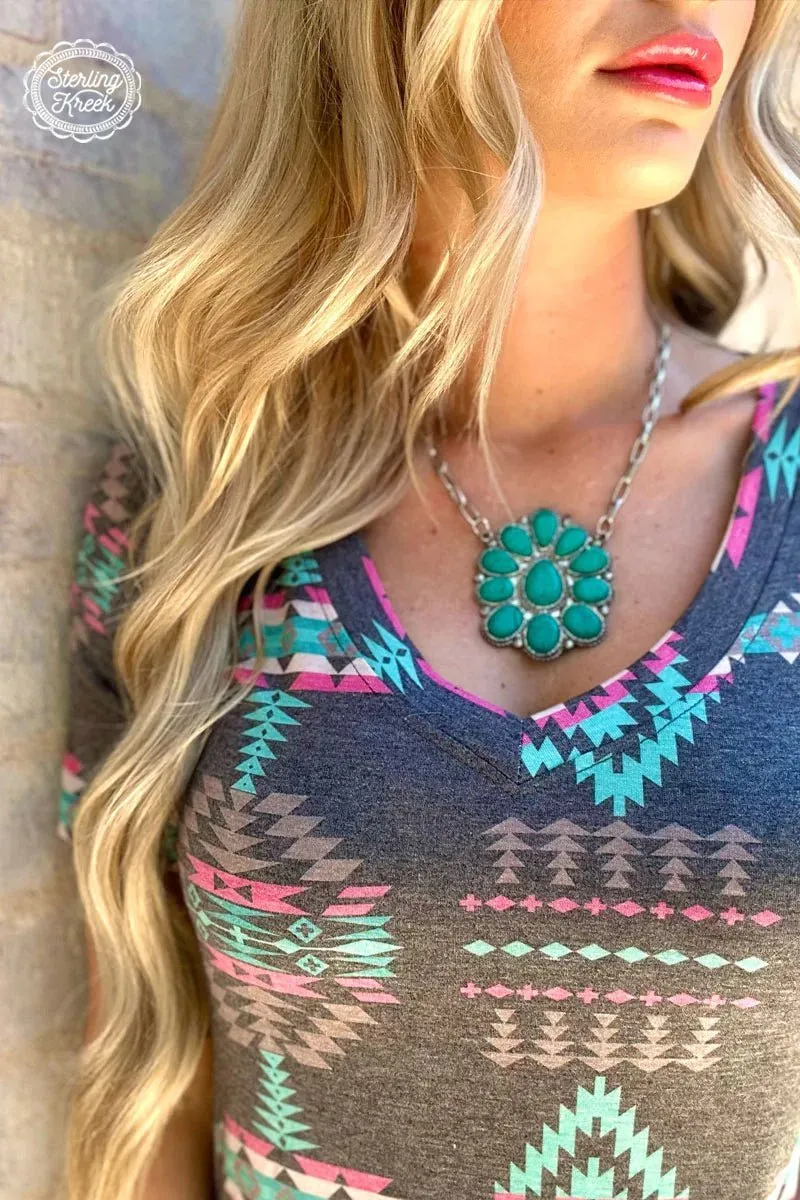 Aztec Heights Maxi Dress
