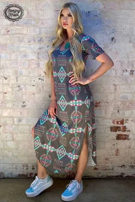 Aztec Heights Maxi Dress