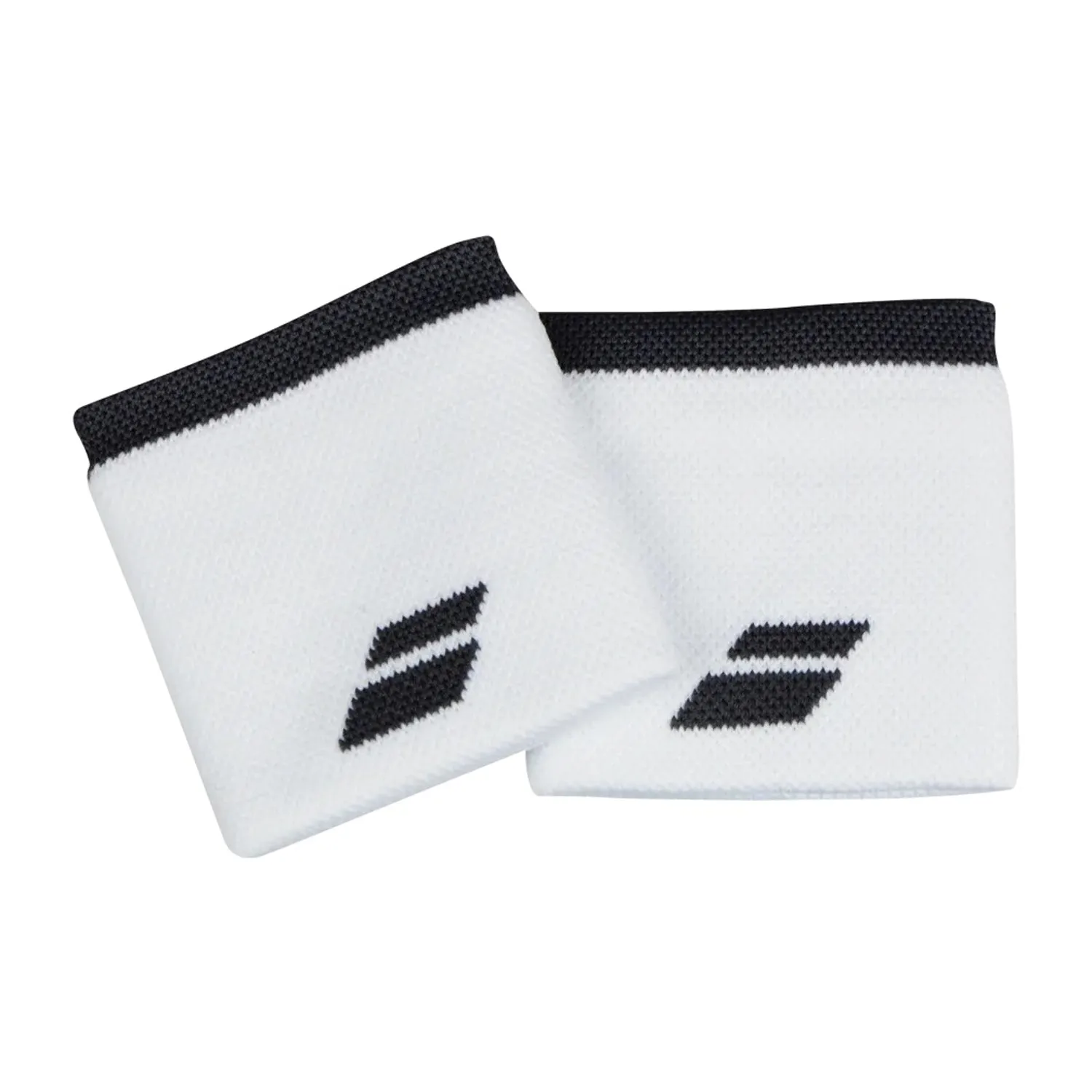 Babolat 174100 Logo Wrist Band - White Rabbit