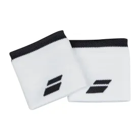 Babolat 174100 Logo Wrist Band - White Rabbit