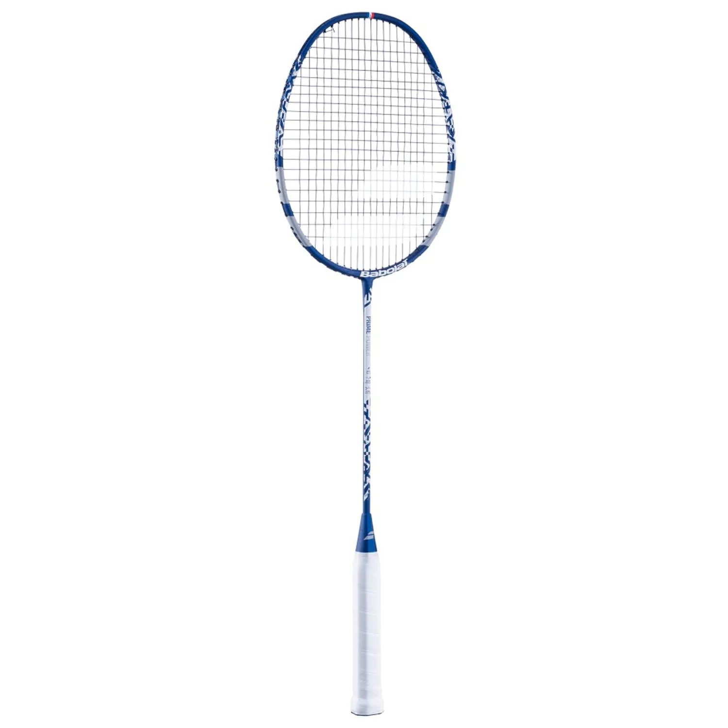 Babolat 174420 PRIME POWER Strung Badminton Racquet, Blue/Grey/White