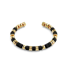 Bangle - Gold Carbon
