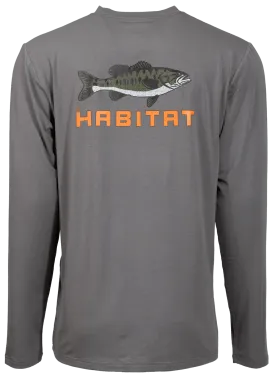 Bass Long Sleeve T-shirt - Grey