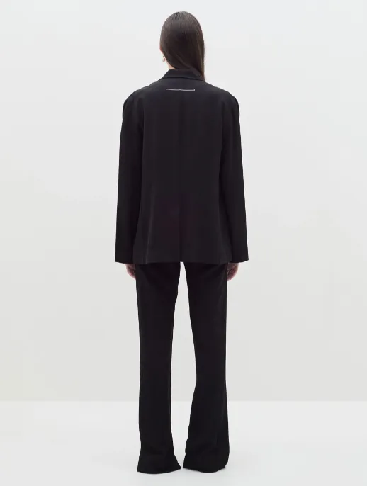 Bassike Man Style Travel Jacket - Black