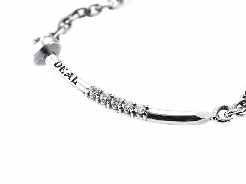 Bend Nail Choker : Stone