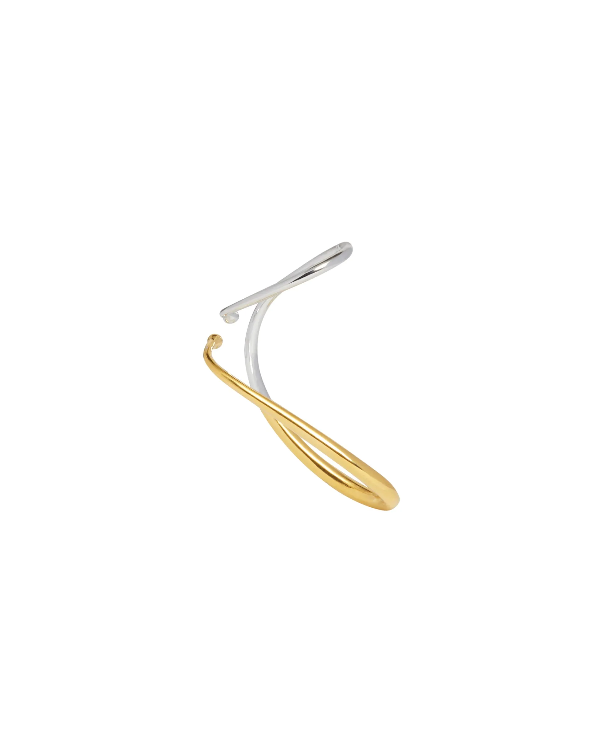 Bicolor Mirage Earcuff