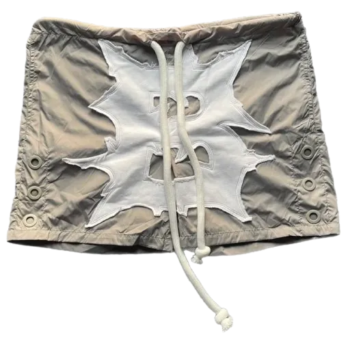 Billionaire Studios Bluto Boxing Shorts Grey