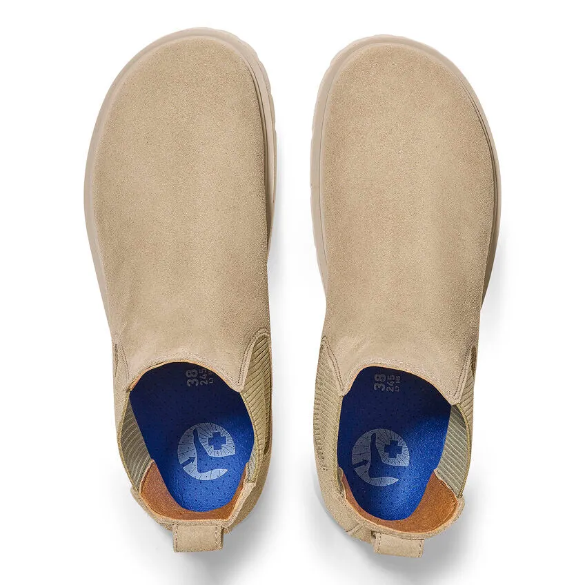 Birkenstock High Wood Deep Blue Boot - Taupe
