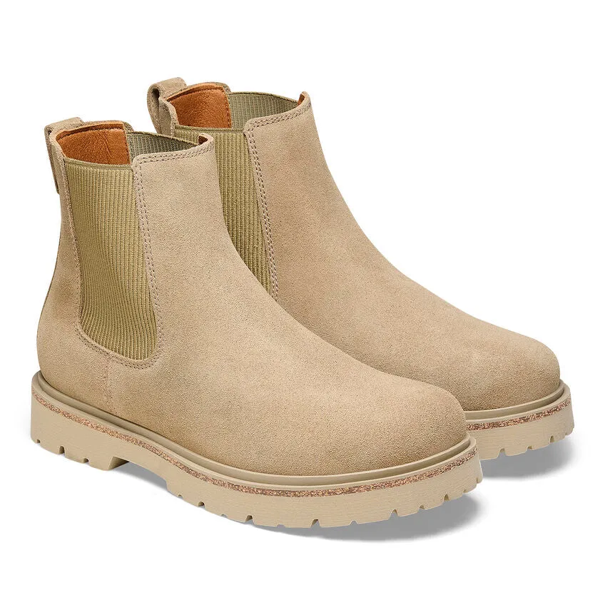 Birkenstock High Wood Deep Blue Boot - Taupe