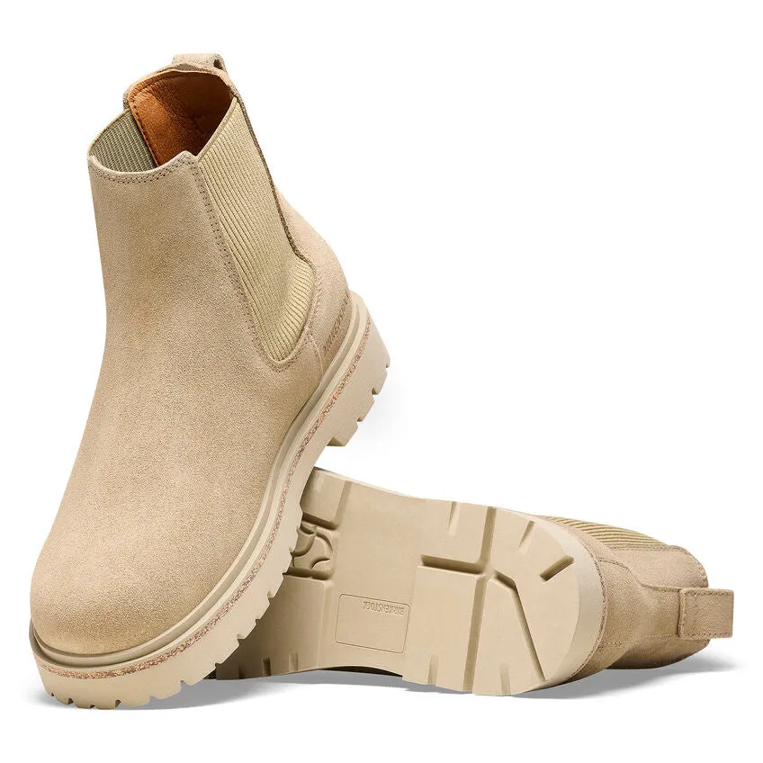 Birkenstock High Wood Deep Blue Boot - Taupe
