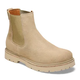 Birkenstock High Wood Deep Blue Boot - Taupe