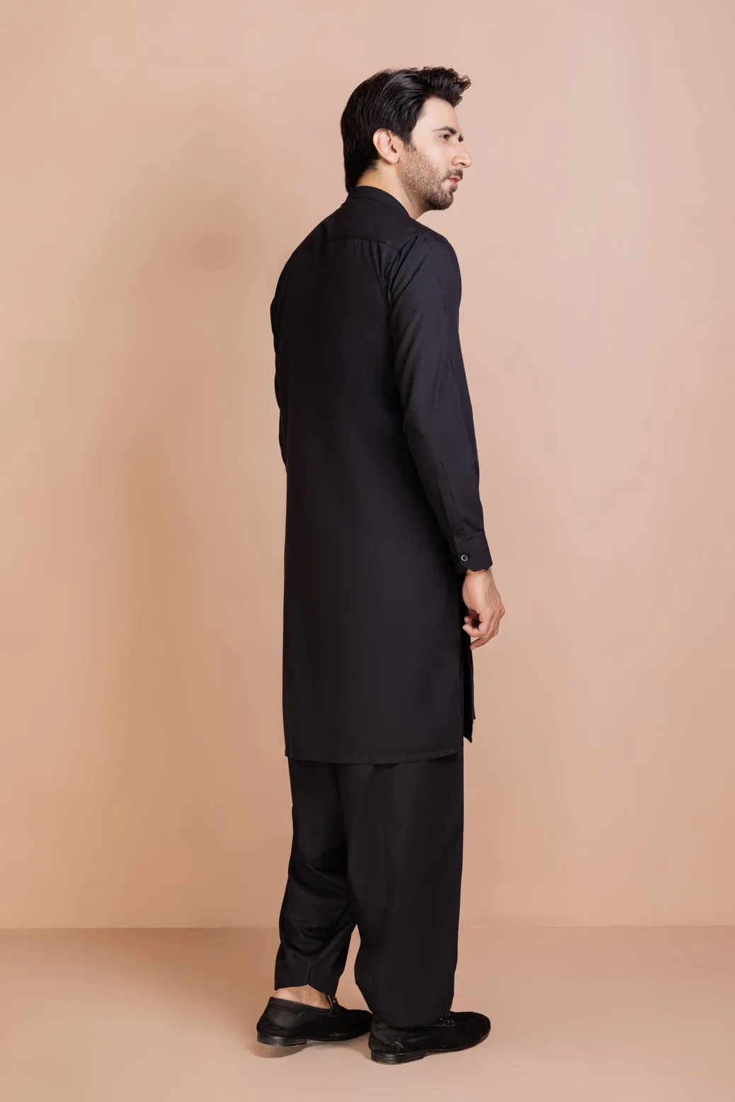BLACK-BLENDED-SHALWAR SUIT (GSBB22-001)