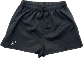 Black Rugby Shorts Senior