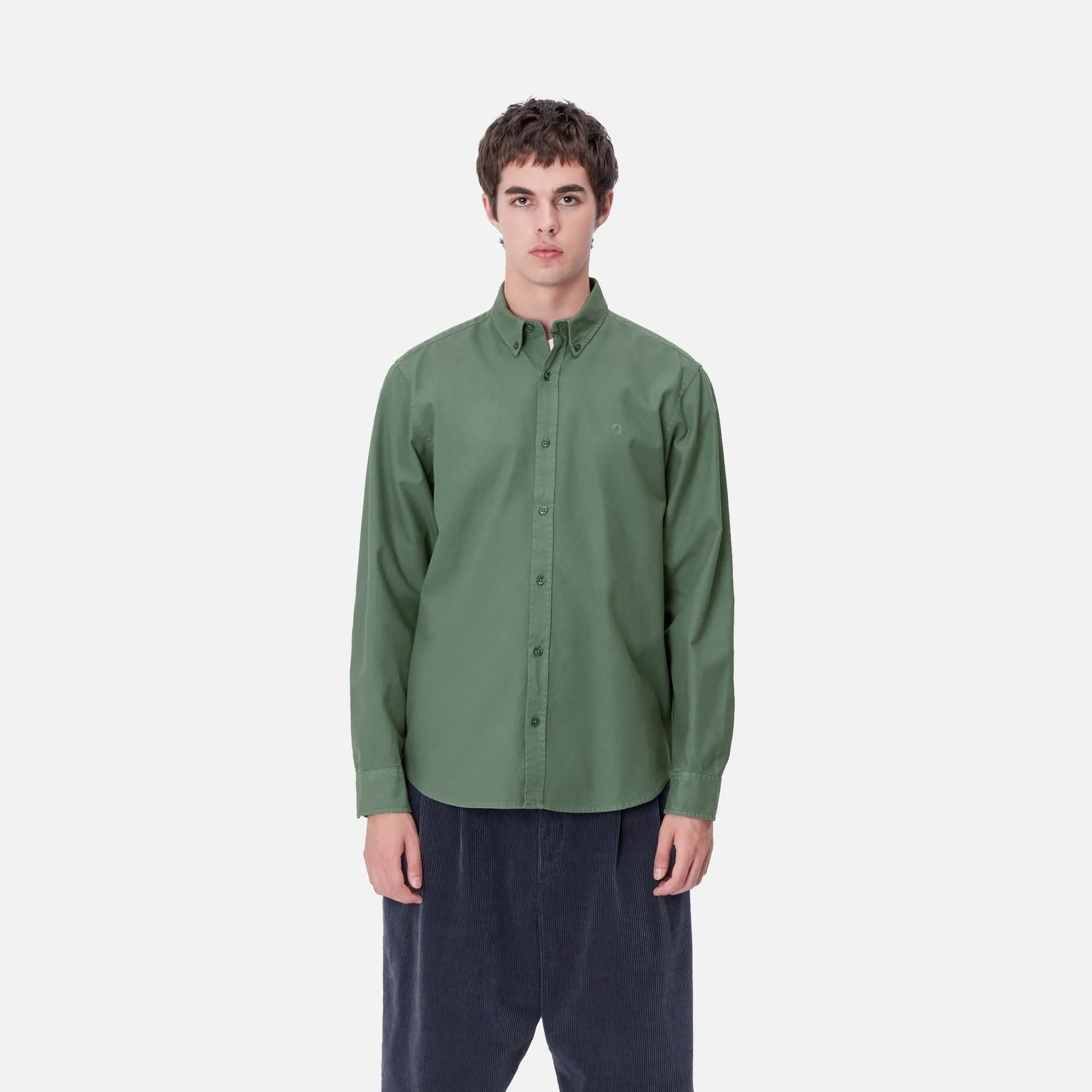 Bolton Shirt | Duck Green