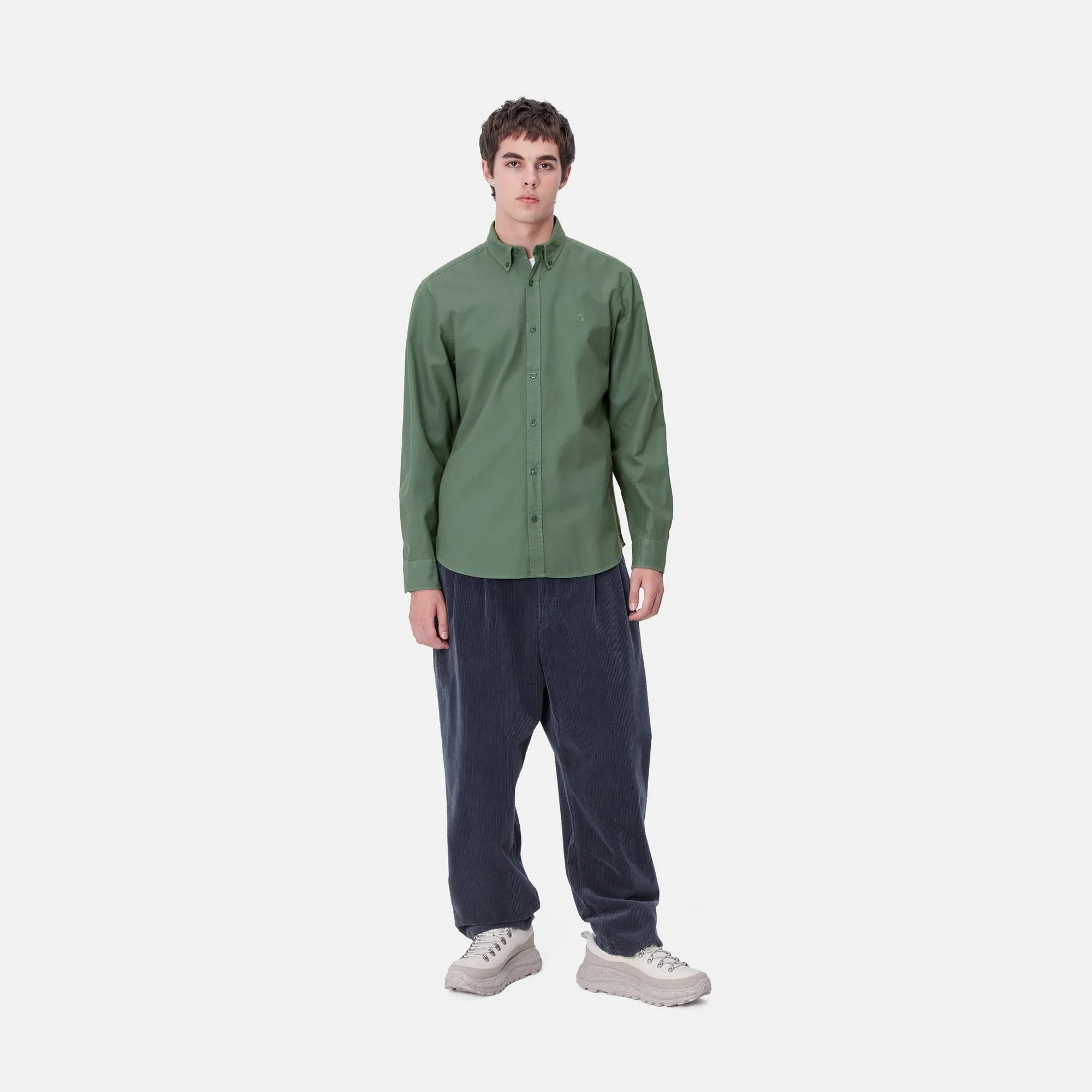 Bolton Shirt | Duck Green