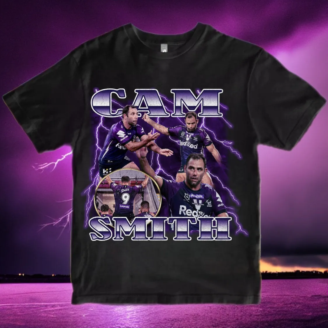 BOOTLEG CAM SMITH: BLACK - FRONT ONLY